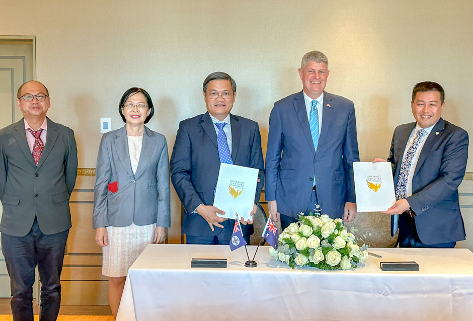 Trường Đại học Mở Thành phố Hồ Chí Minh ký kết thỏa thuận hợp tác với Đại học Southern Queensland