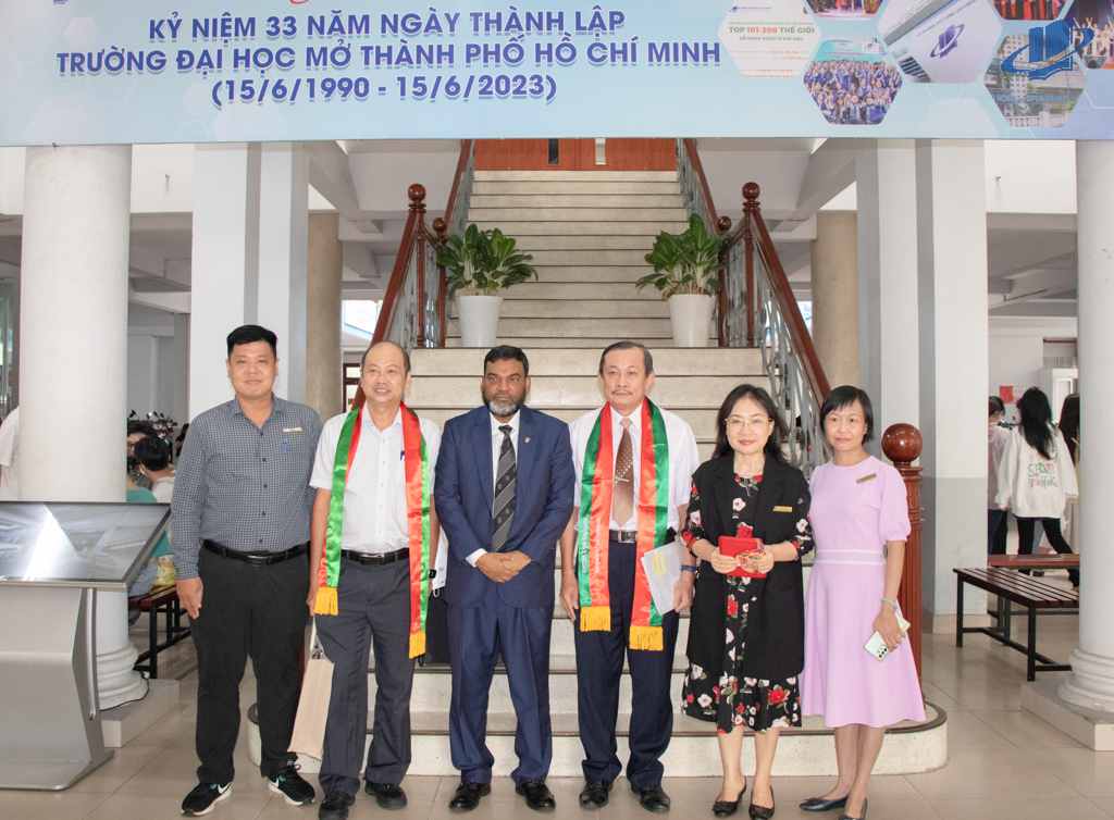 Trường Đại học Mở Tp. Hồ Chí Minh tăng cường hợp tác, trao đổi kinh nghiệm với Đại học Mở Bangladesh
