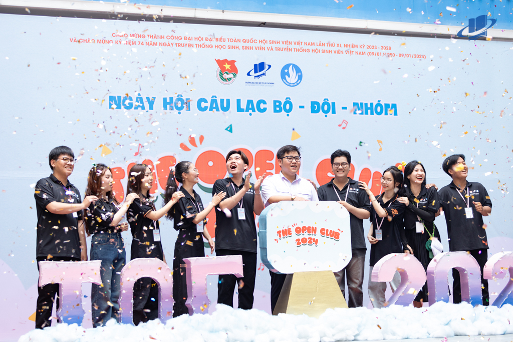 Hơn 70 Câu lạc bộ – Đội – Nhóm Trường Đại học Mở Tp. Hồ Chí Minh tham gia Ngày hội “The Open Clubs 2024”
