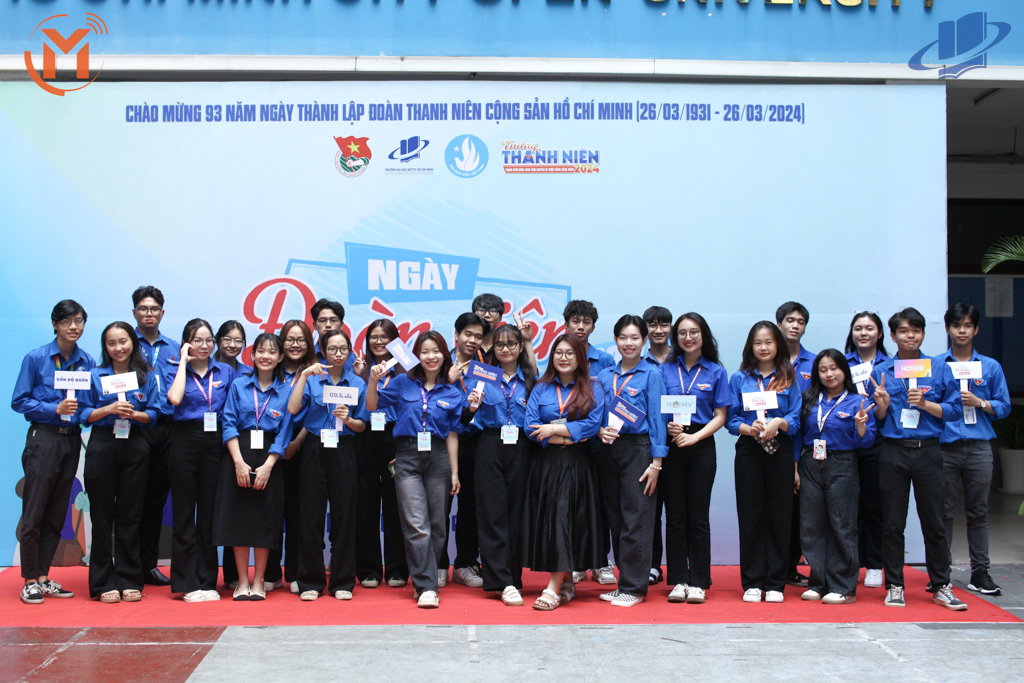 Hơn 1000 sinh viên Trường Đại học Mở Thành phố Hồ Chí Minh tham dự Ngày Đoàn viên – Ngày làm việc tốt 2024