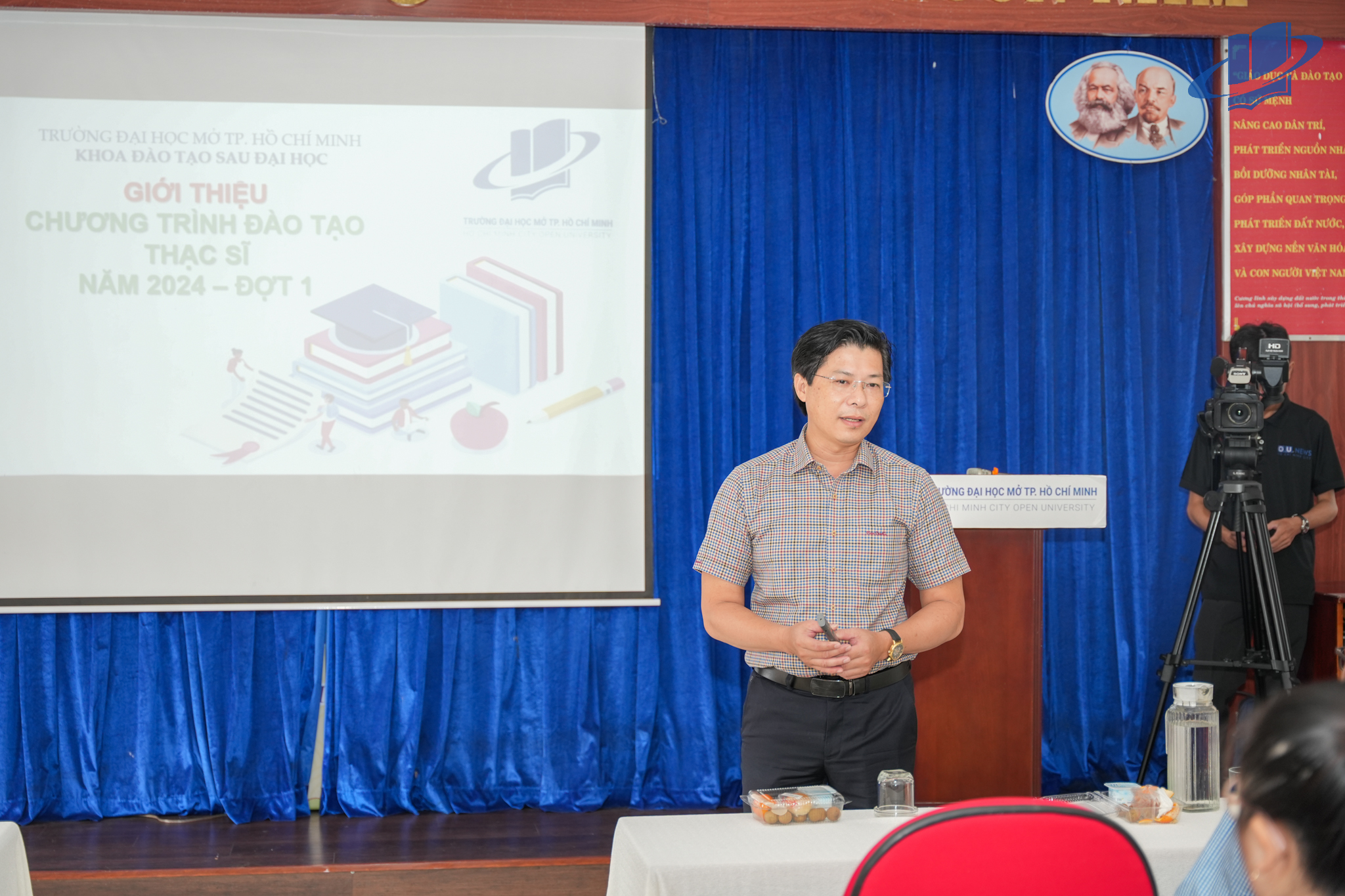 Trường Đại học Mở TP. Hồ Chí Minh tổ chức chương trình tư vấn tuyển sinh chương trình Thạc sĩ năm 2024 – Đợt 1